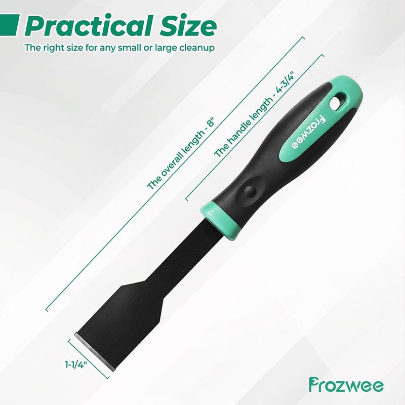 Prozwee 1-1/4-inch Carbide Scraper,Super Gasket Scraper with Durable Tungsten Tip for Remove Gaskets, Carbon and More from Varied Surfaces - Image 4